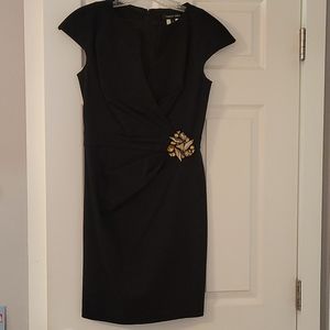 Tadashi Shoji black cocktail dress